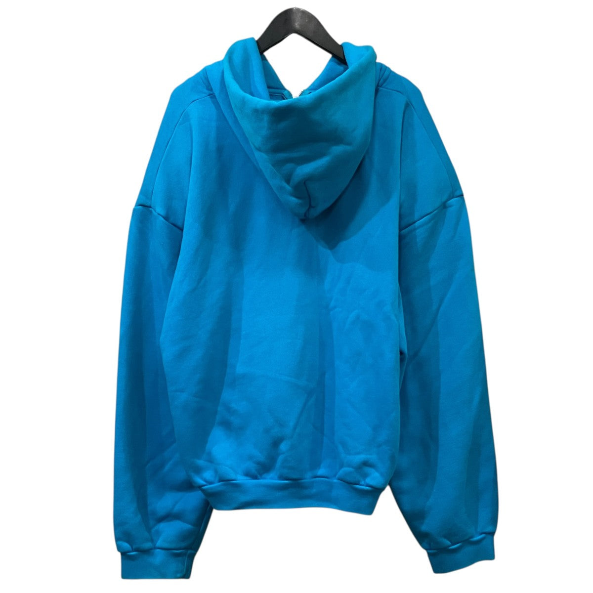 super blue zip hoodie