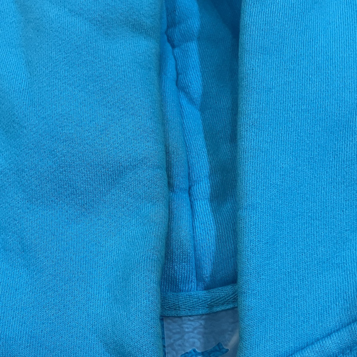 super blue zip hoodie
