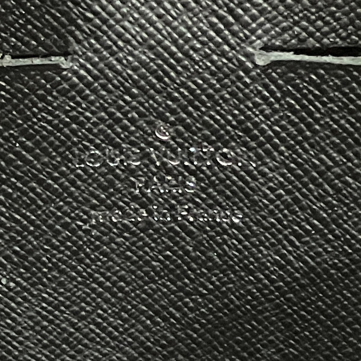 LOUIS VUITTON カサイ ダミエ・グラフィットクラッチバッグ 古着・中古-10枚目のアイテム画像