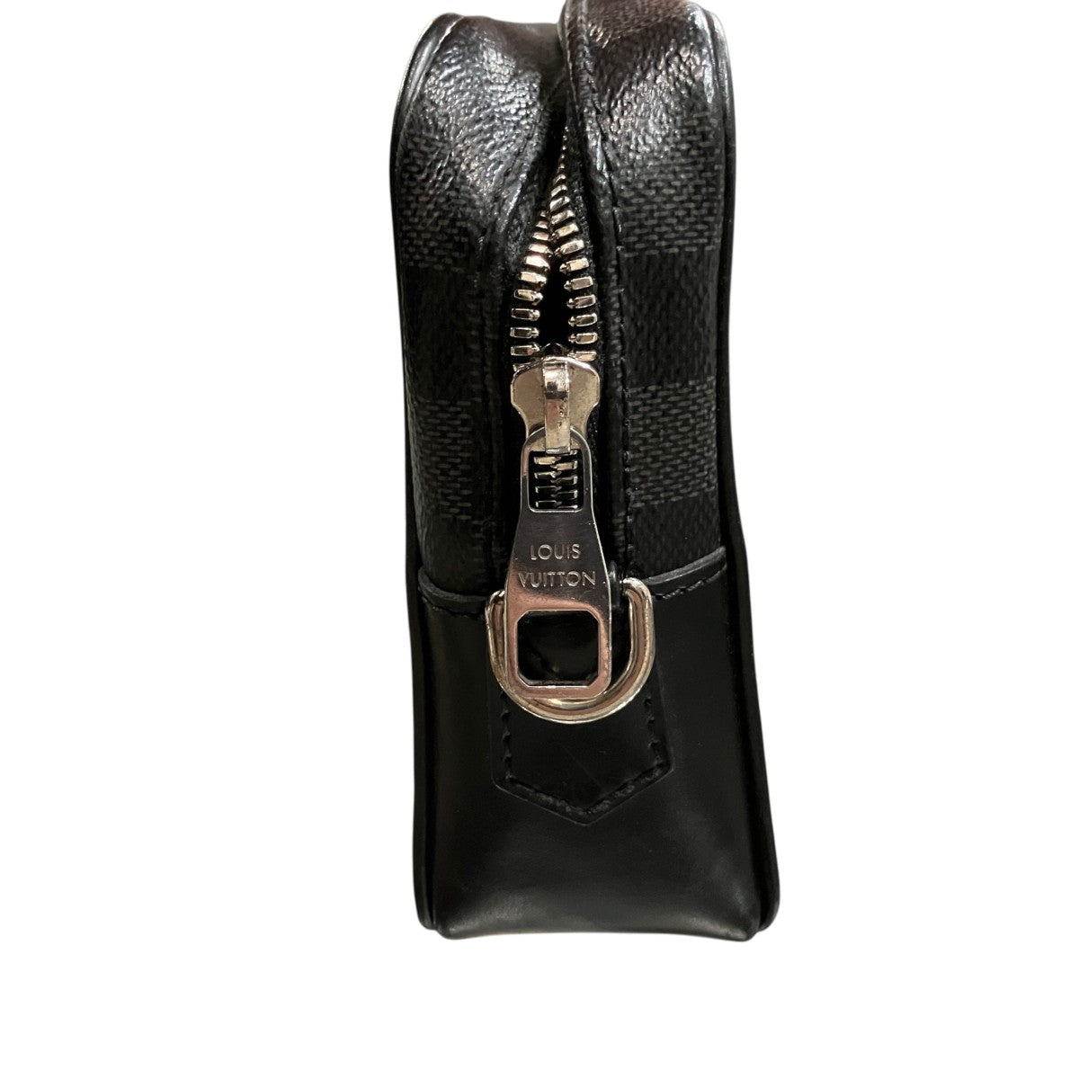 LOUIS VUITTON カサイ ダミエ・グラフィットクラッチバッグ 古着・中古-5枚目のアイテム画像