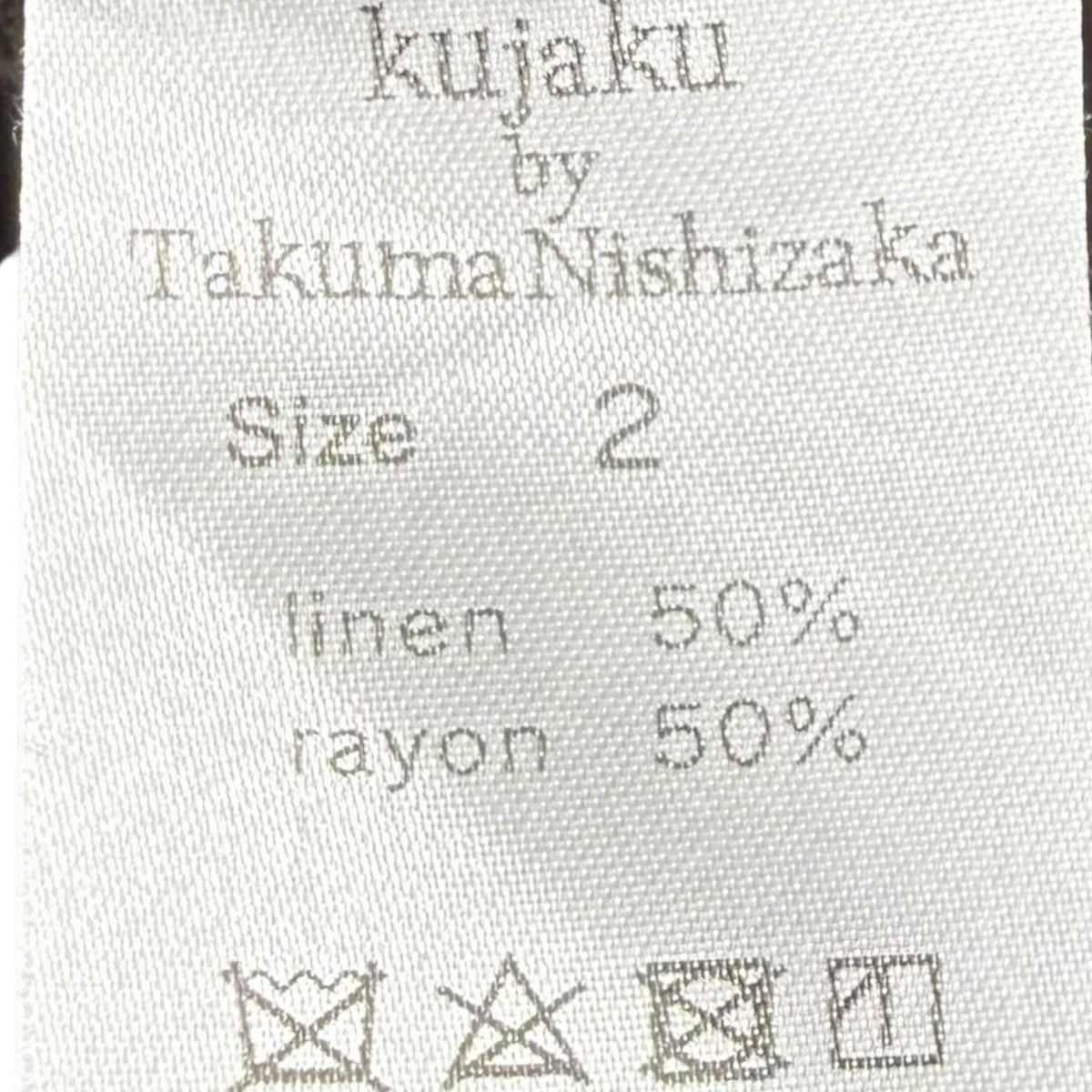 リネン混ジャケット