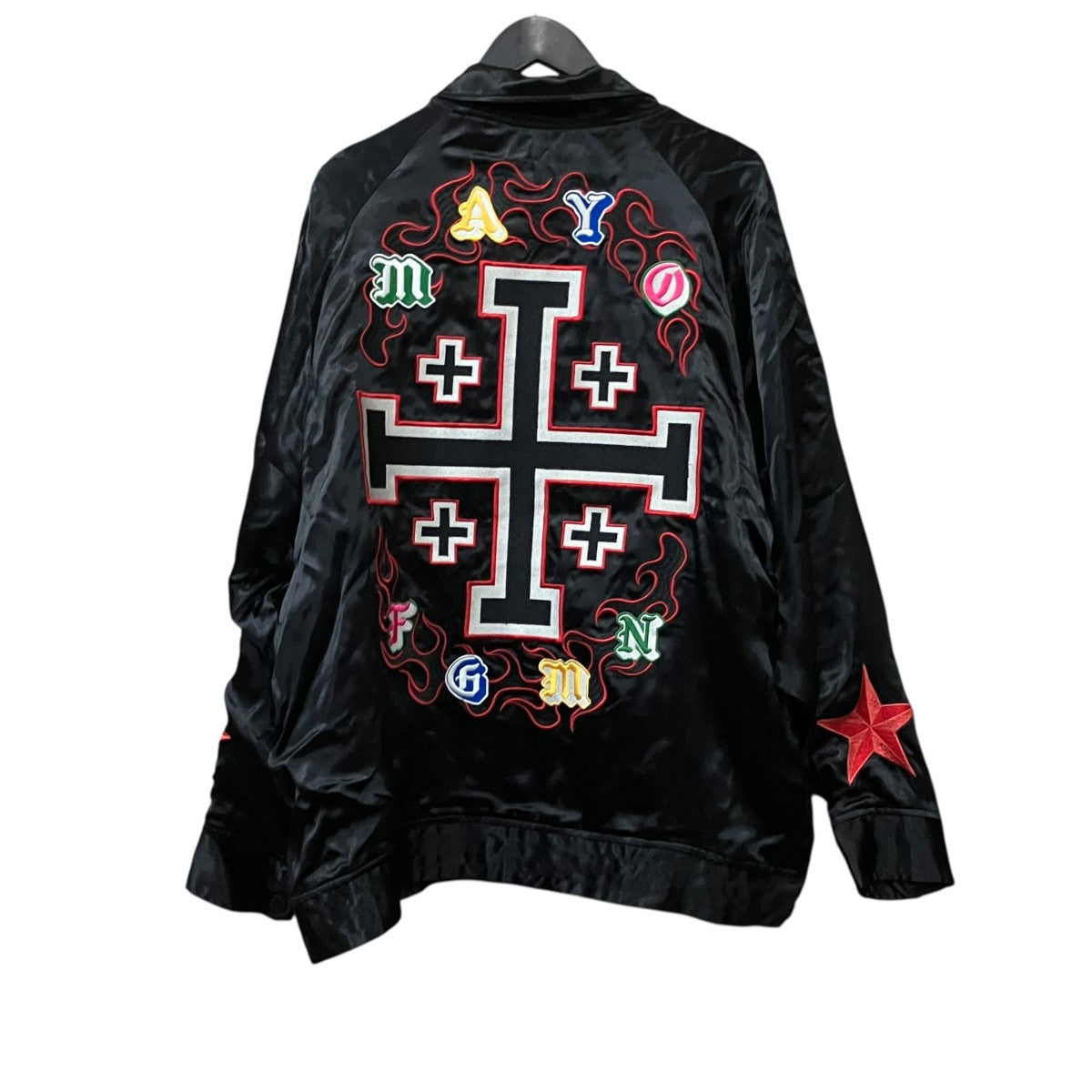 EMBROIDERY WITH COLLAR REVERSIBLES SOUVENIR JKT リバーシブスーベニアルジャケット