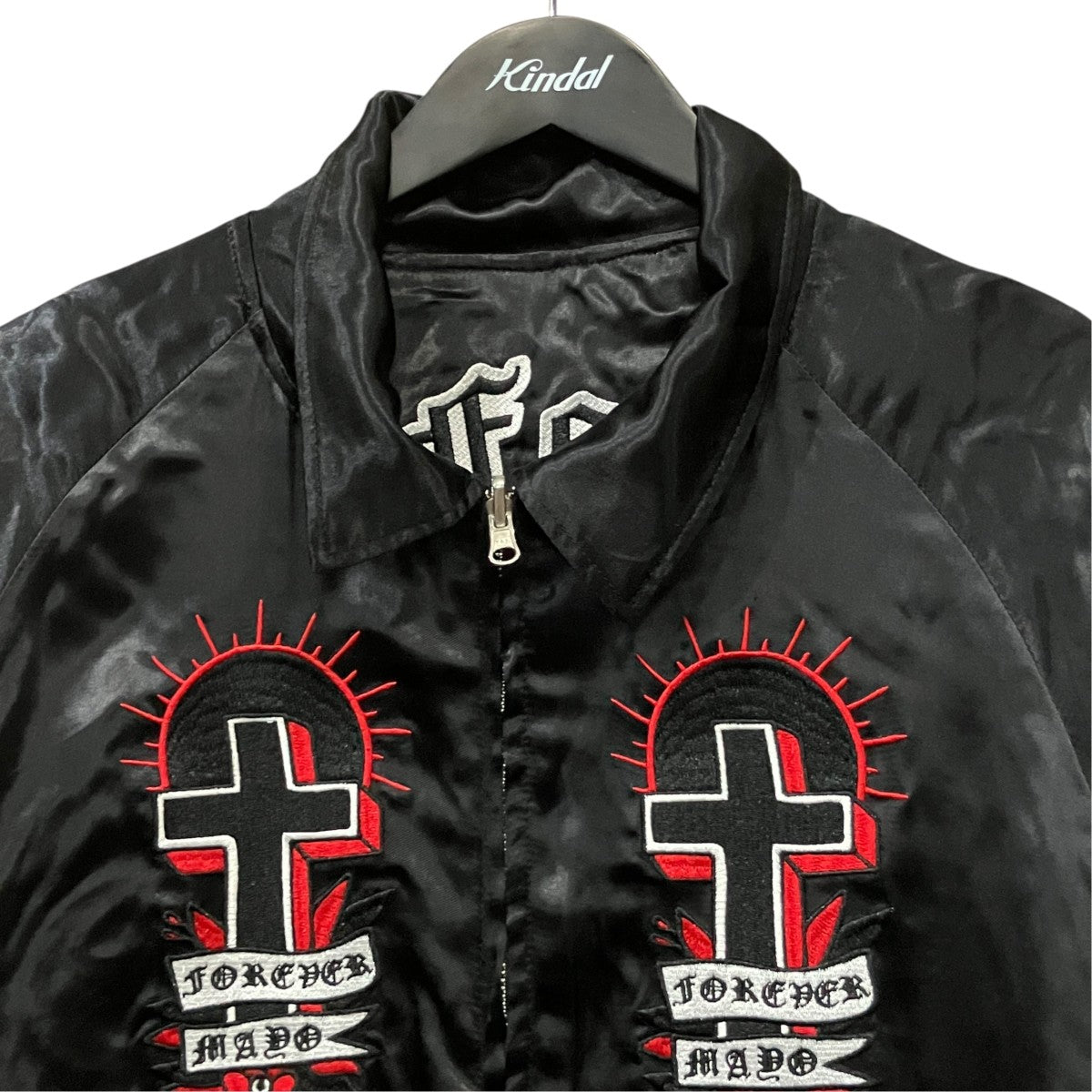 EMBROIDERY WITH COLLAR REVERSIBLES SOUVENIR JKT リバーシブスーベニアルジャケット