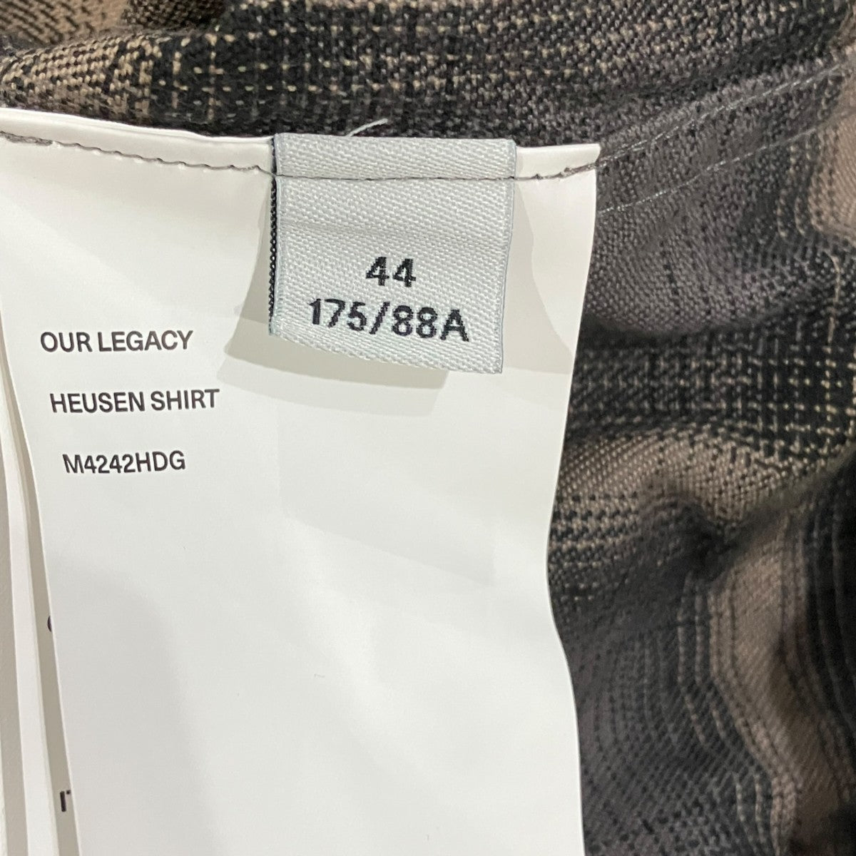 24AWHeusen Shirt チェックシャツ
