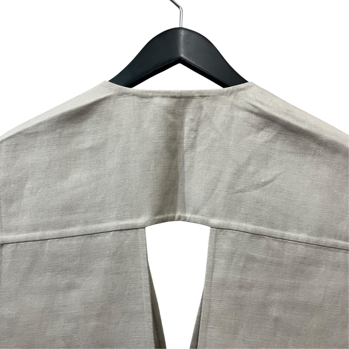 26SSCotton Linen Rever Pocket Vest