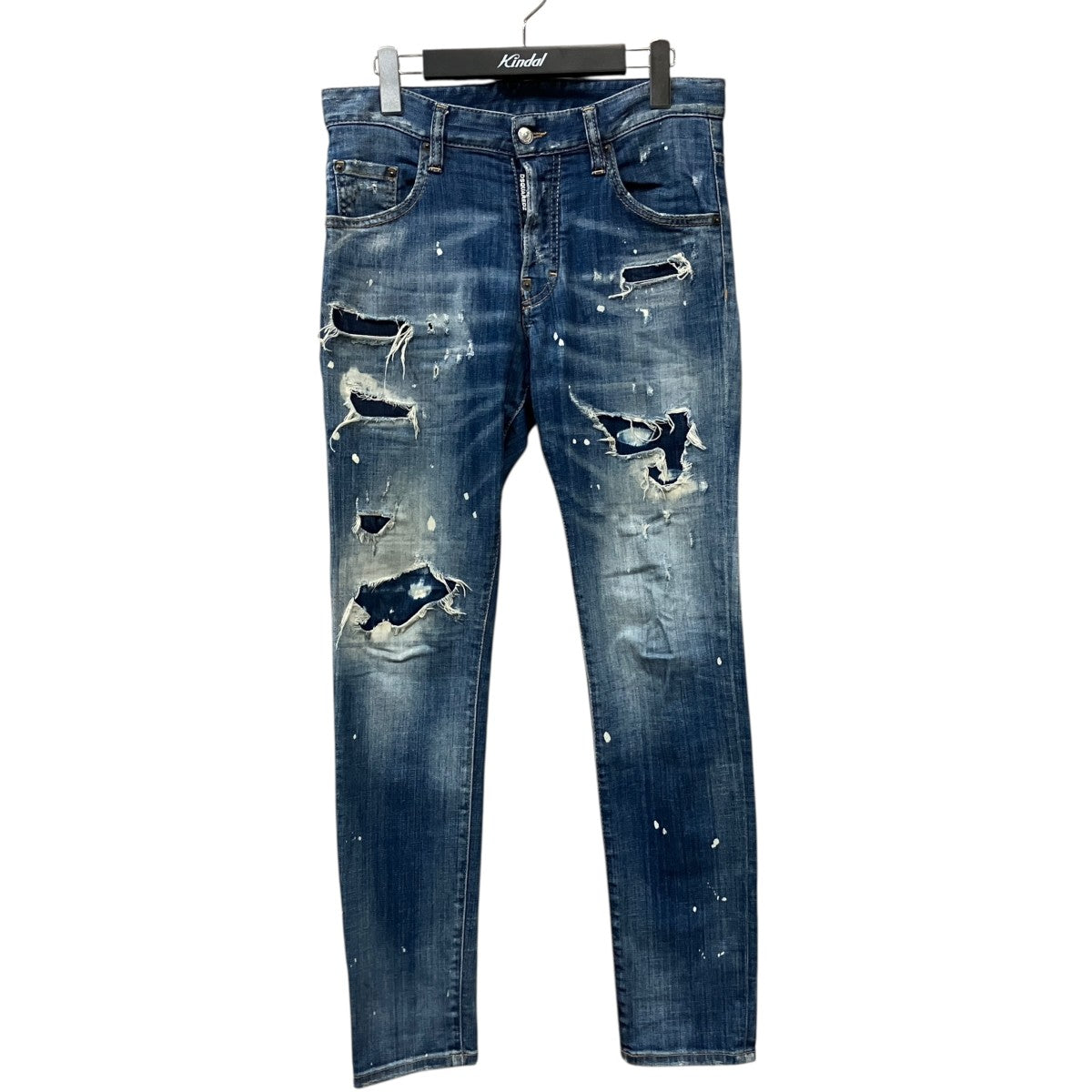Skater Jeanダメージ加工デニムパンツS74LB0603
