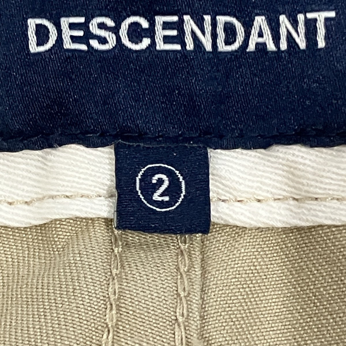 DESCENDANT チノパン 古着・中古-5枚目のアイテム画像