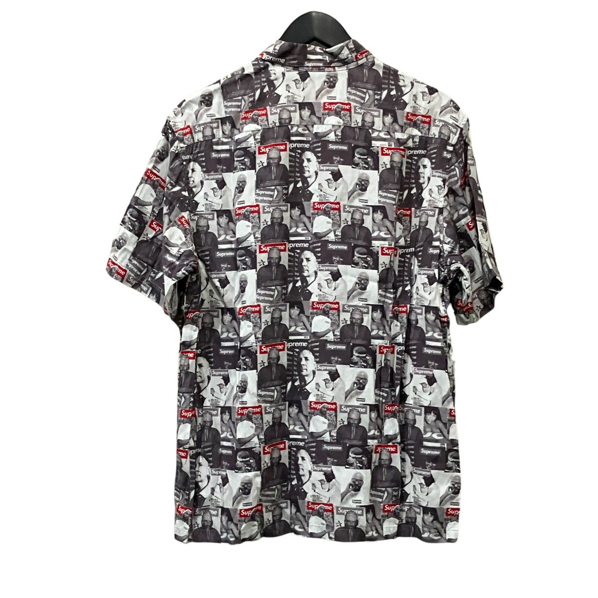 Supreme Magazine S S Shirt 総柄シャツ 古着・中古-2枚目のアイテム画像