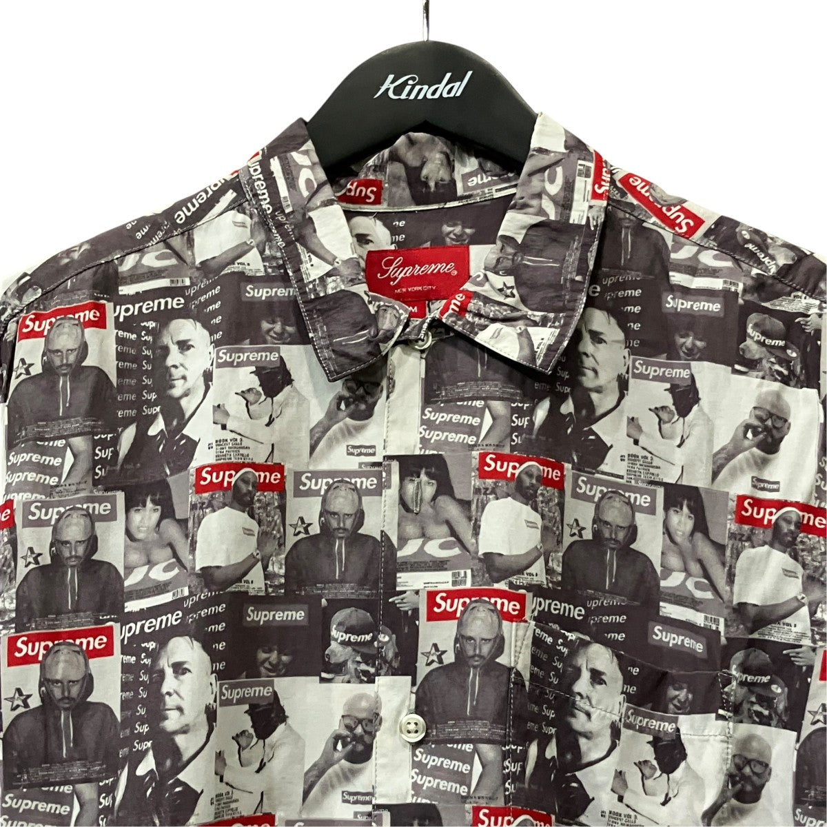 Supreme Magazine S S Shirt 総柄シャツ 古着・中古-3枚目のアイテム画像