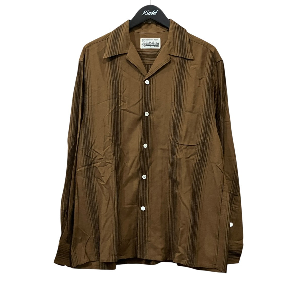 WACKO MARIA ストライプシャツ 古着・中古-1枚目のアイテム画像