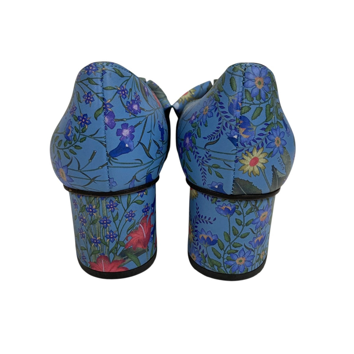 GUCCI GGマーモントフラワ^デザインパンプス 古着・中古-3枚目のアイテム画像