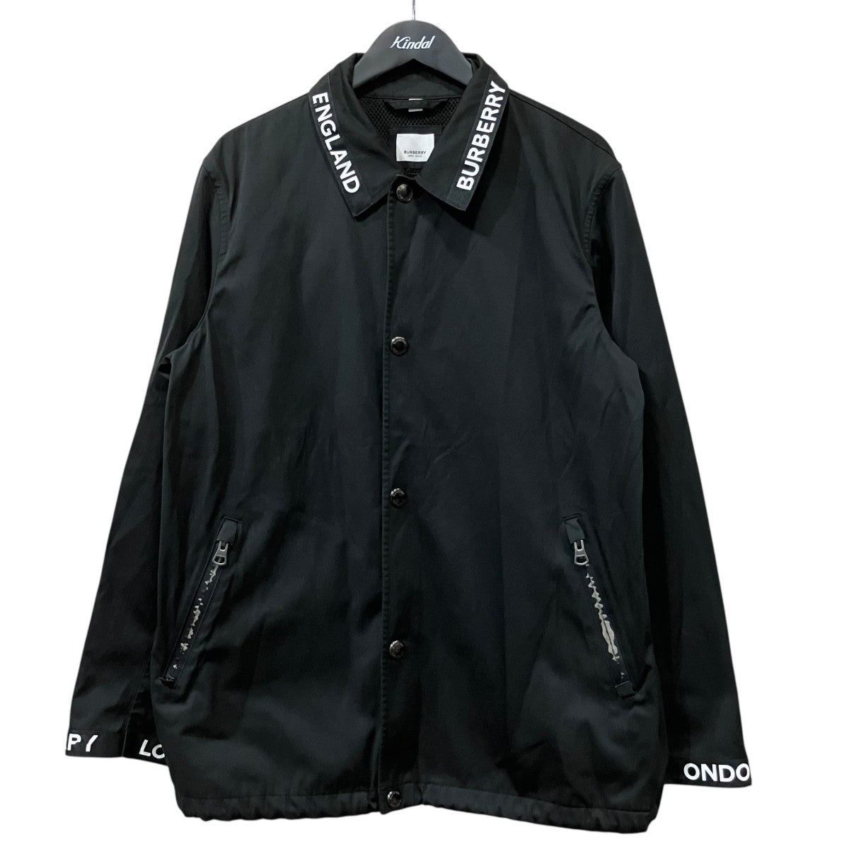 BURBERRY LONDON(バーバリーロンドン) 襟ロゴナイロンコーチジャケット