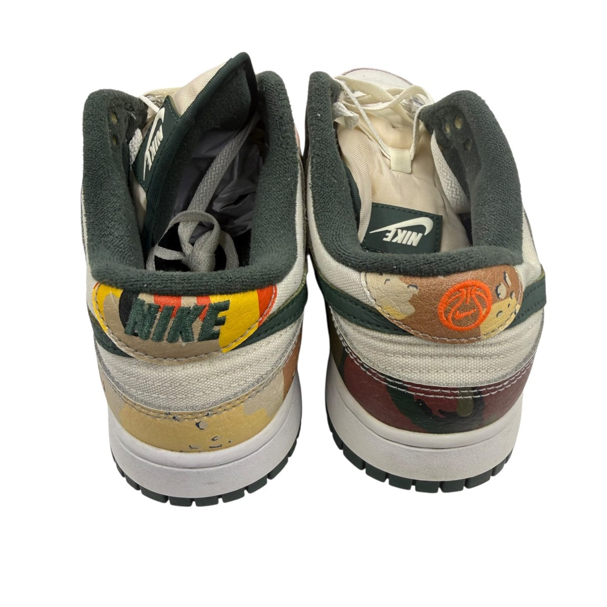 NIKE Nike Dunk Low Sail Multi CamoローカットスニーカーDH0957-100 古着・中古-4枚目のアイテム画像