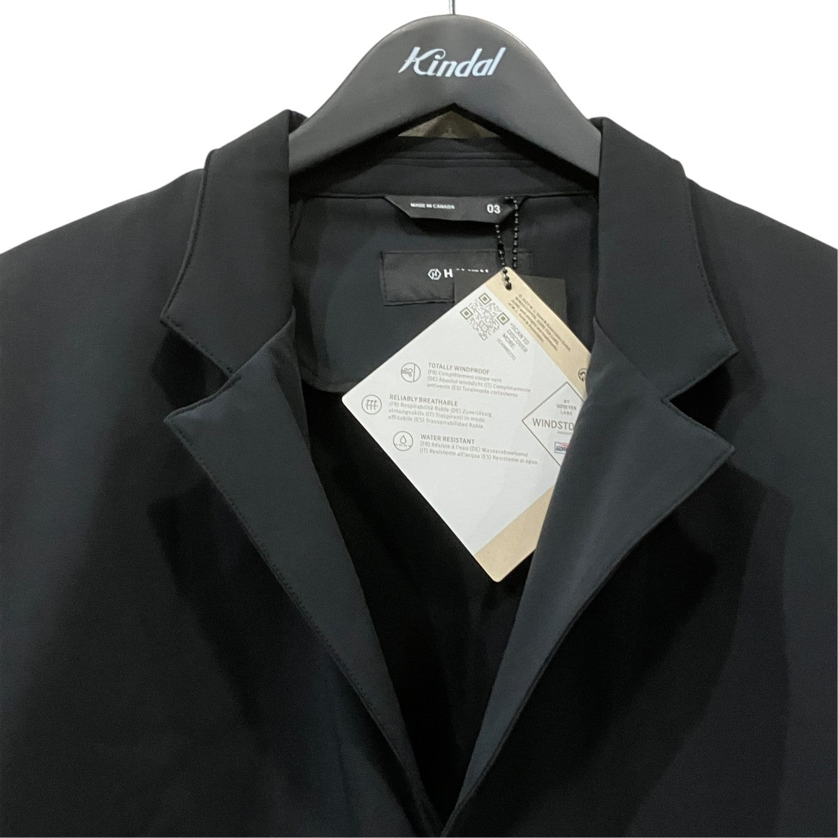 HAVEN BUREAU JACKET ナイロンテーラードジャケット 古着・中古-3枚目のアイテム画像