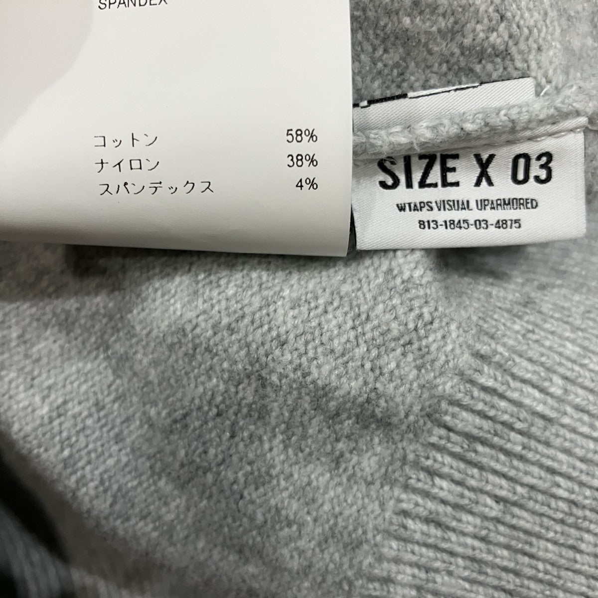 WTAPS コットンパッチパーカー 古着・中古-5枚目のアイテム画像