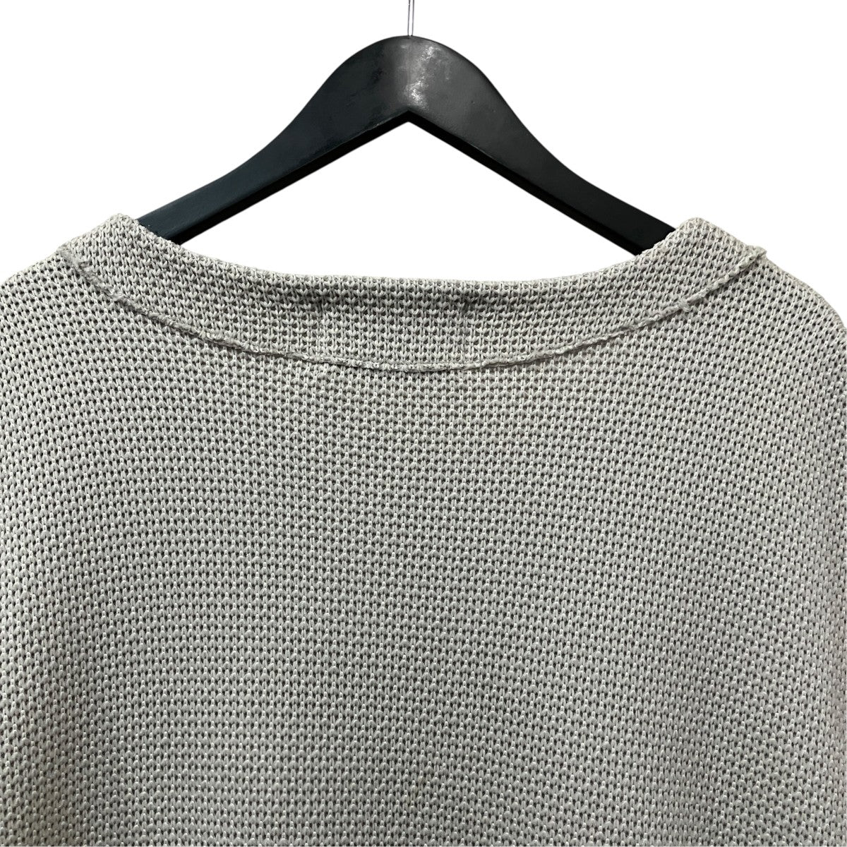 Honey Comb Quarter Gauge Vest ノースリーブニット