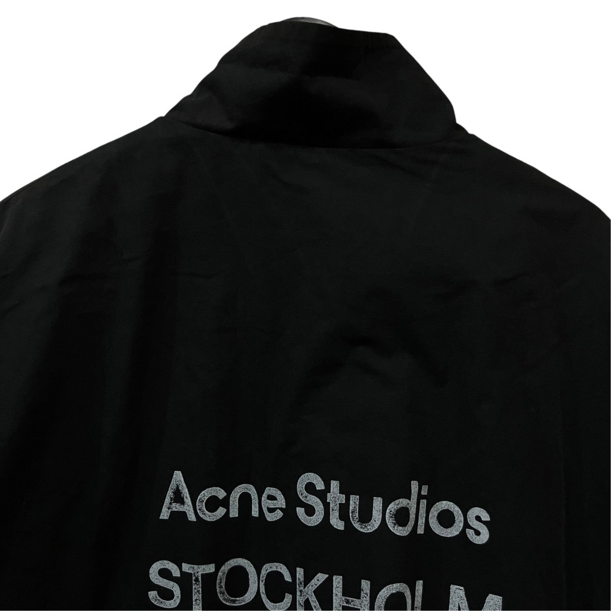 ジップアップバックロゴジャケット