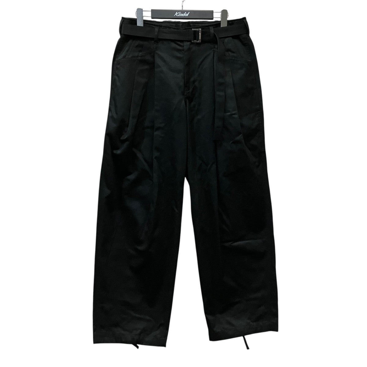 ｢Cotton Chino Pants｣ワイドベルテッドチノパンツ26-04032M