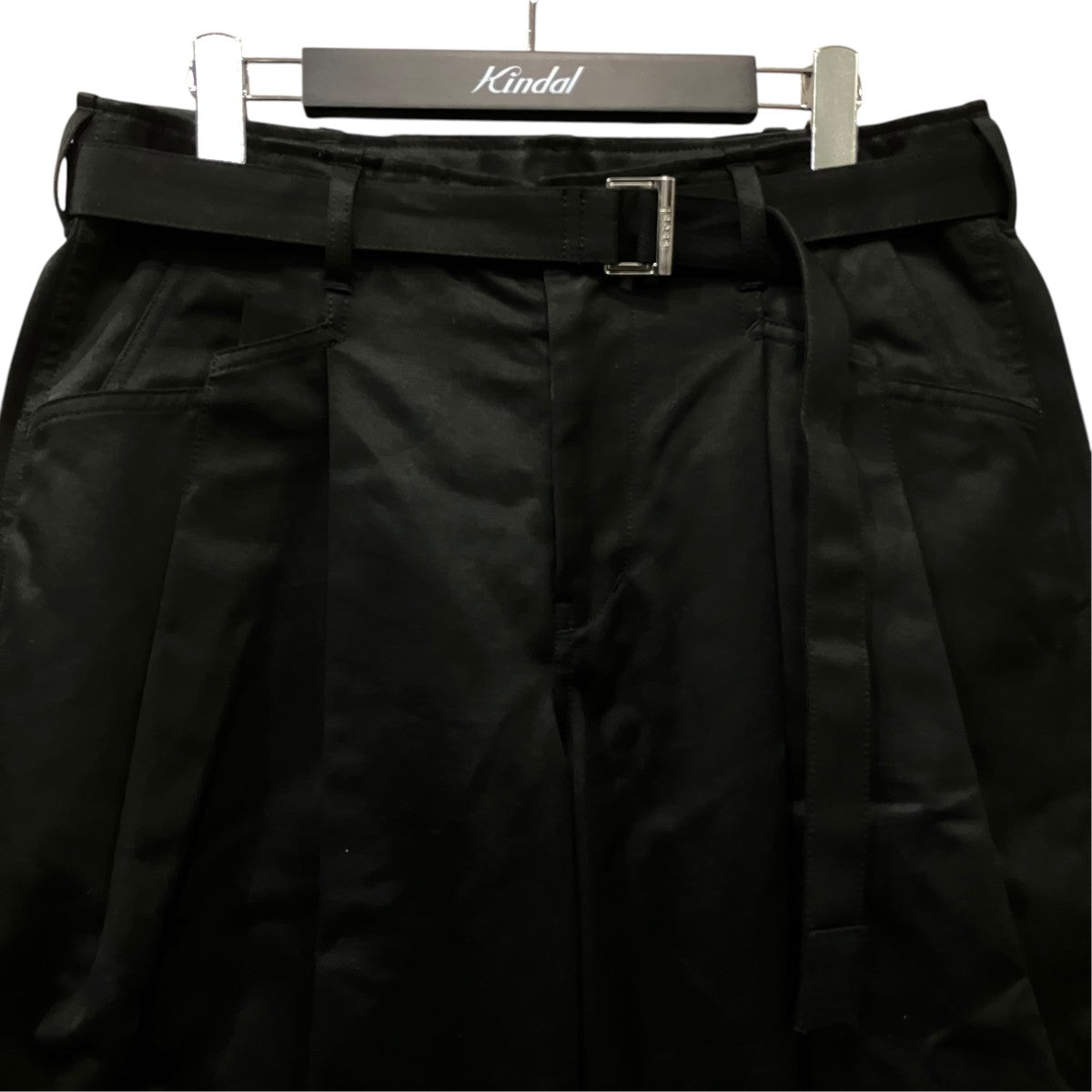 ｢Cotton Chino Pants｣ワイドベルテッドチノパンツ26-04032M