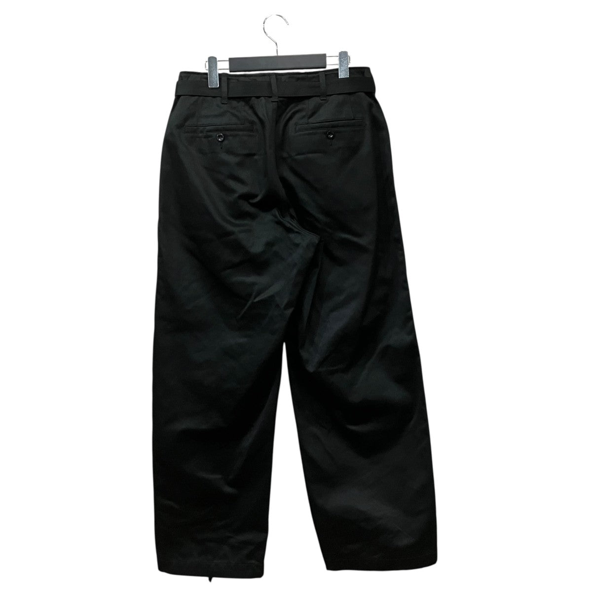 ｢Cotton Chino Pants｣ワイドベルテッドチノパンツ26-04032M