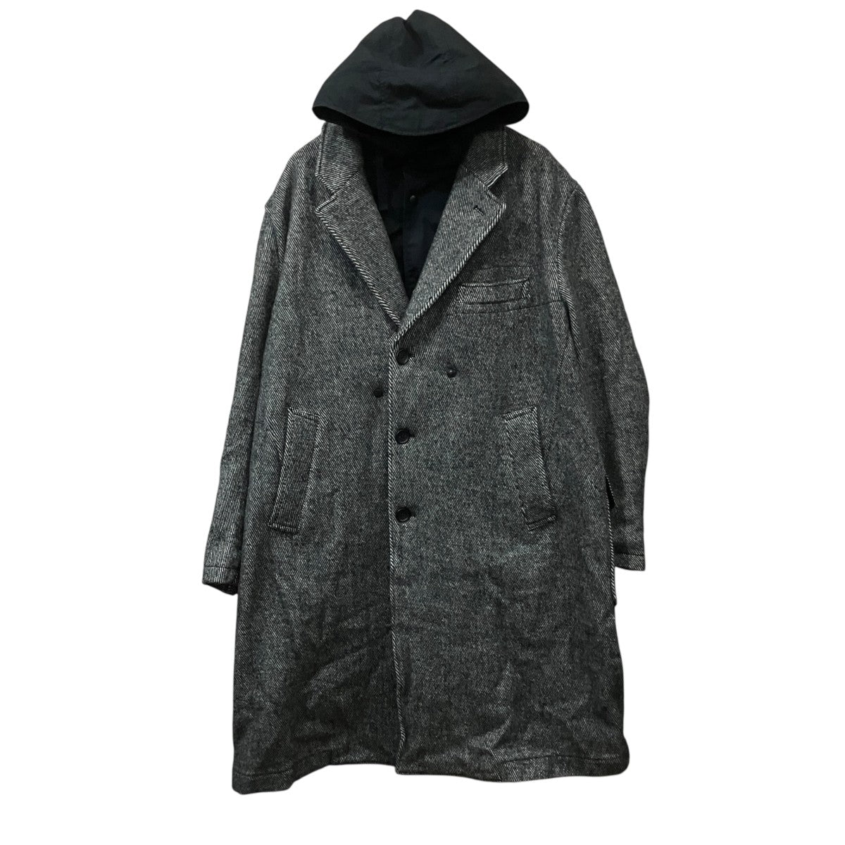 Engineered Garments レイヤードロングコート 古着・中古-1枚目のアイテム画像