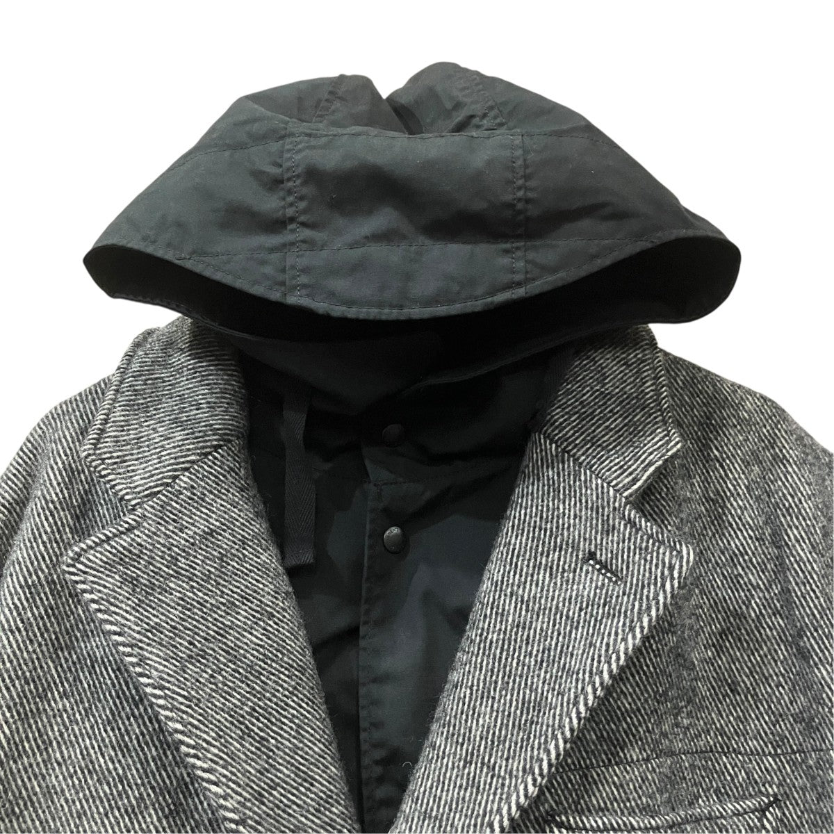 Engineered Garments レイヤードロングコート 古着・中古-3枚目のアイテム画像