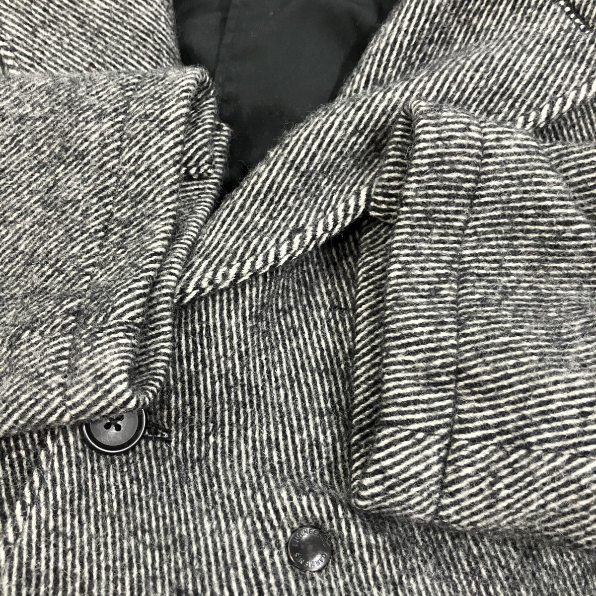 Engineered Garments レイヤードロングコート 古着・中古-4枚目のアイテム画像