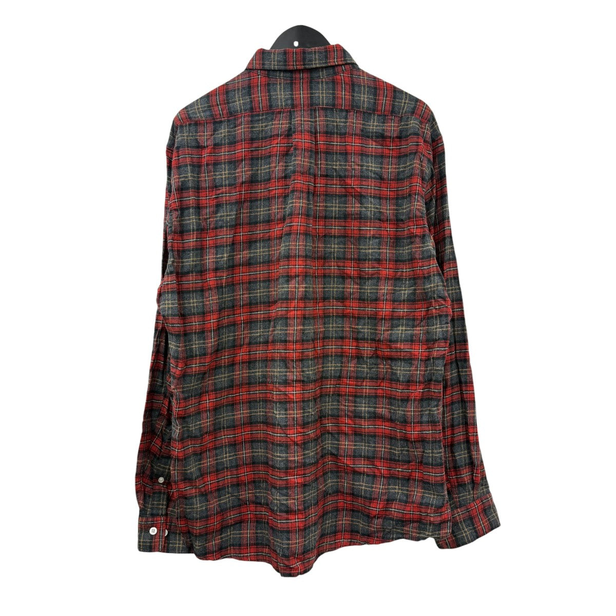 チェックコットンシャツNN-S4303 DWELLER B.D. SHIRT COTTON 8oz DENIM VW