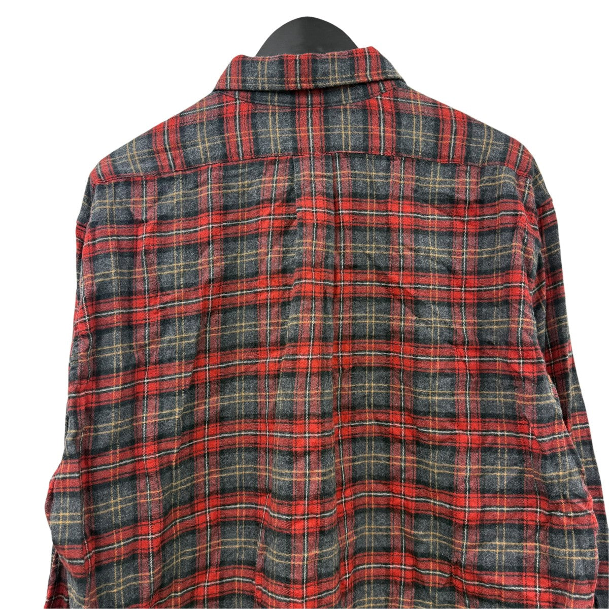 チェックコットンシャツNN-S4303 DWELLER B.D. SHIRT COTTON 8oz DENIM VW