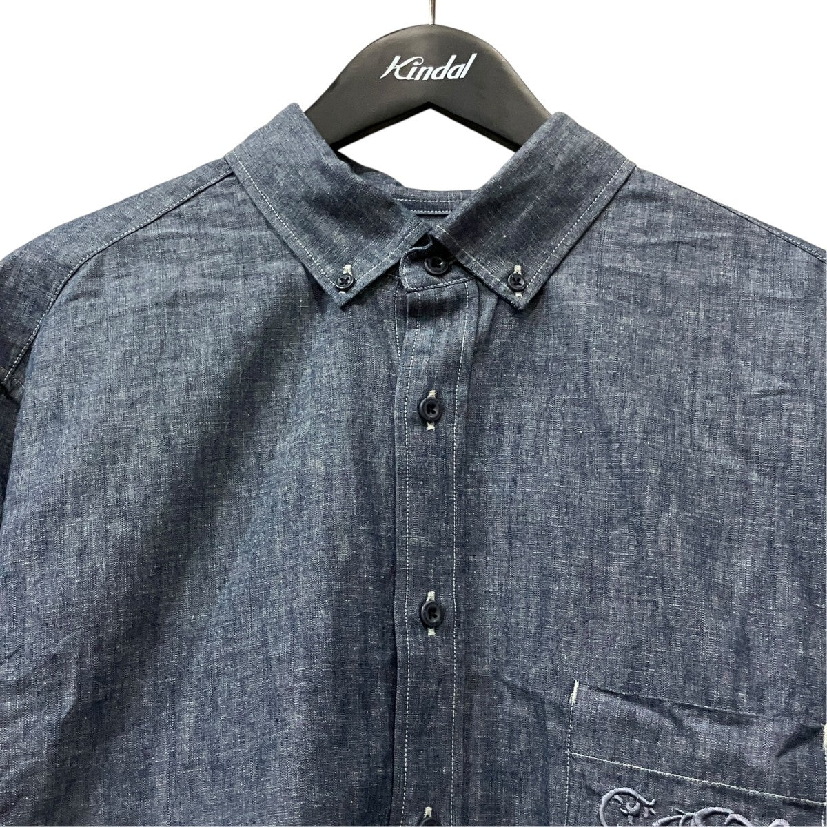 刺繍シャツ NN-S4602 DWELLER B．D． L／S SHIRT