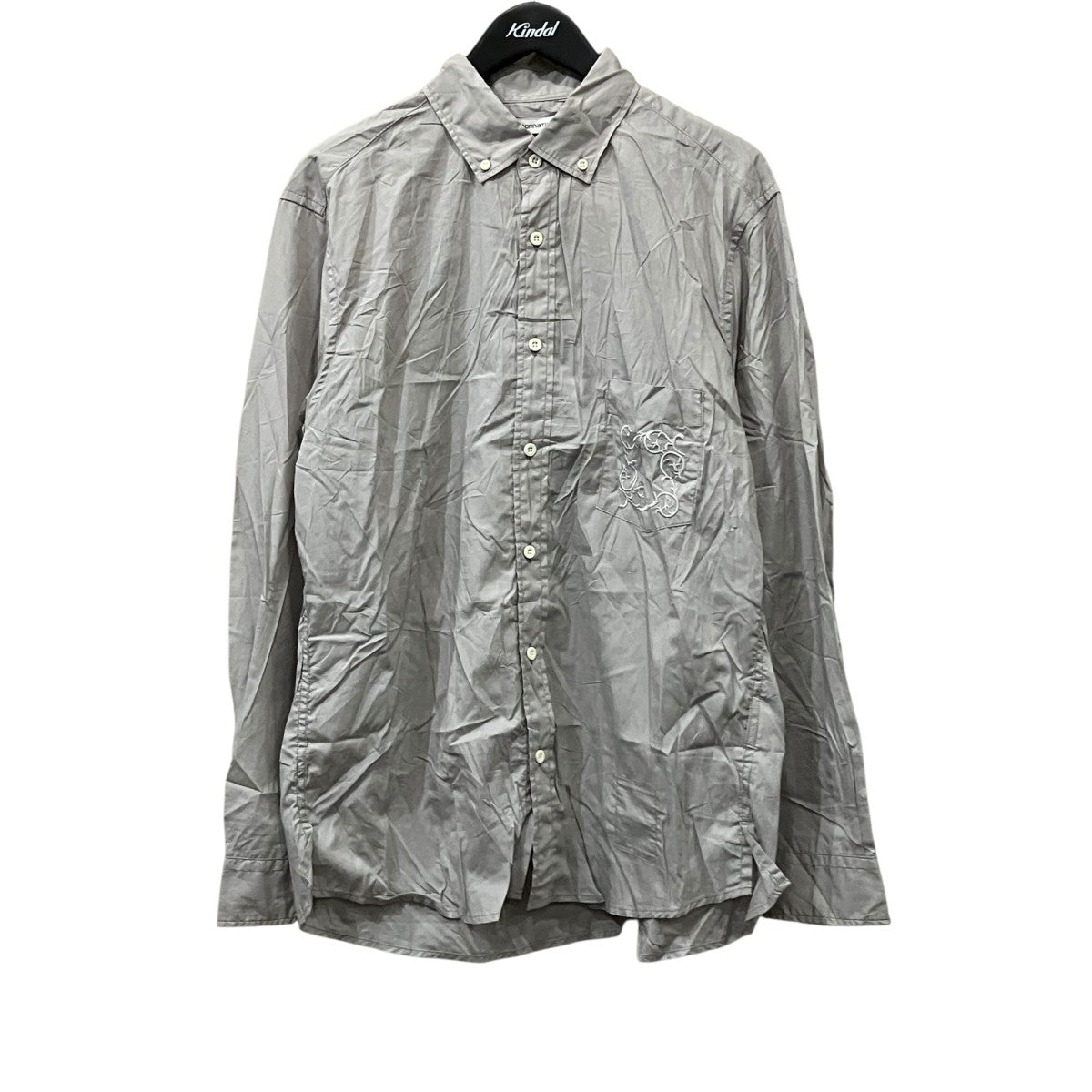 コットン刺繍シャツ NN-S4601 DWELLER B．D． L／S SHIRT