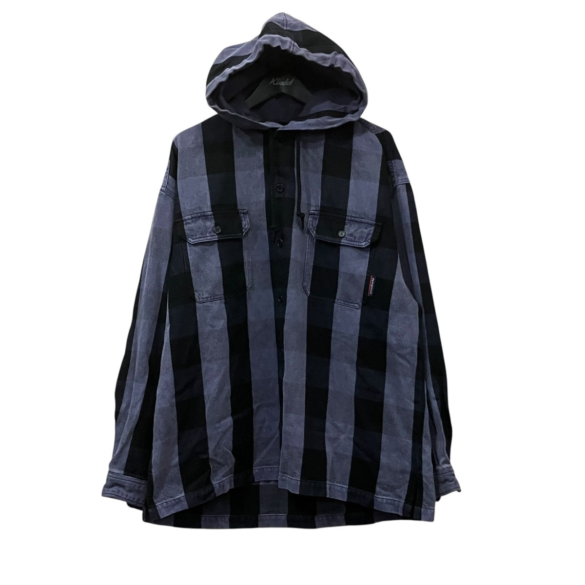DESCENDANT フーデッドコットンシャツ 古着・中古-1枚目のアイテム画像