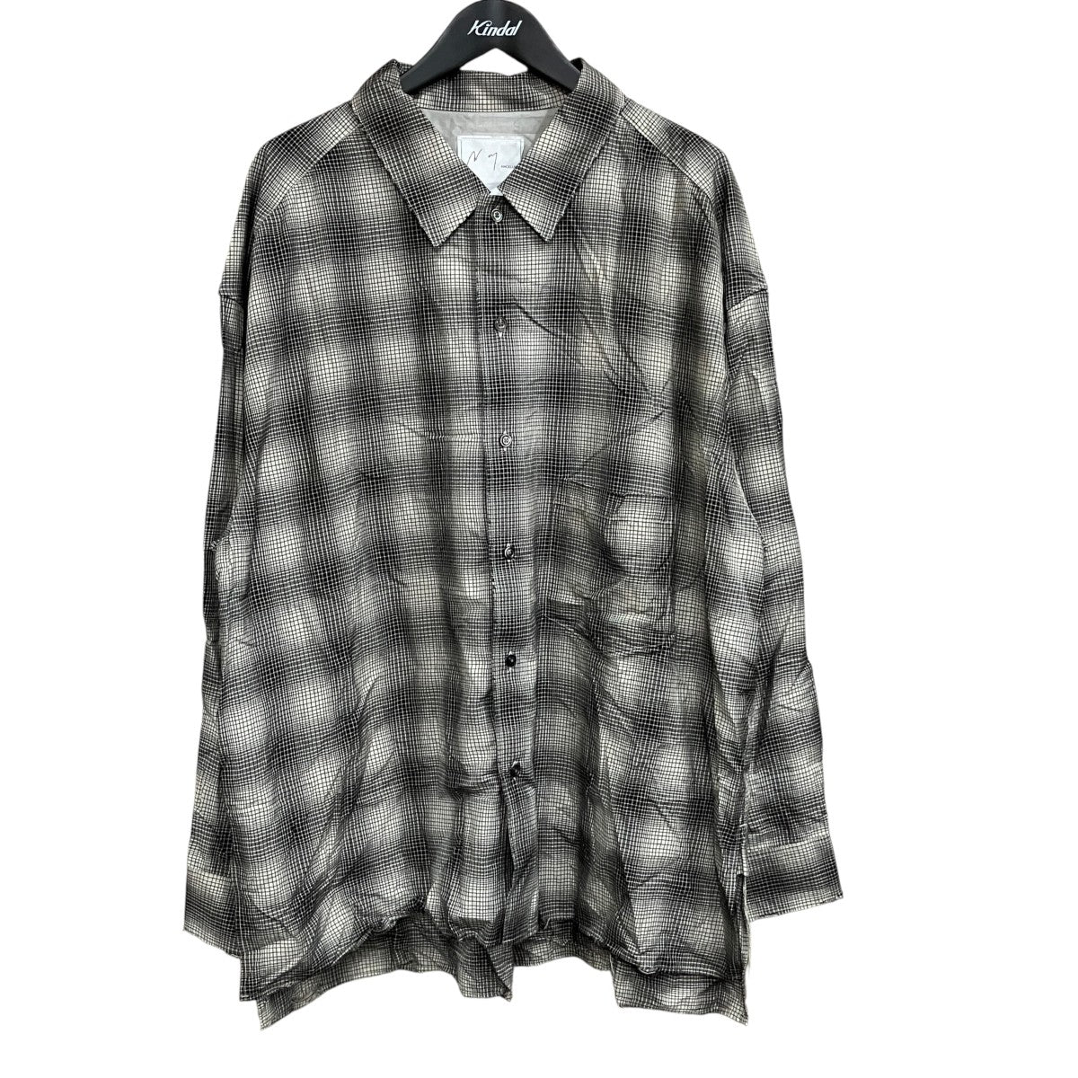 レーヨンシャツANC-SH61-A OMBRECHECK SHIRT