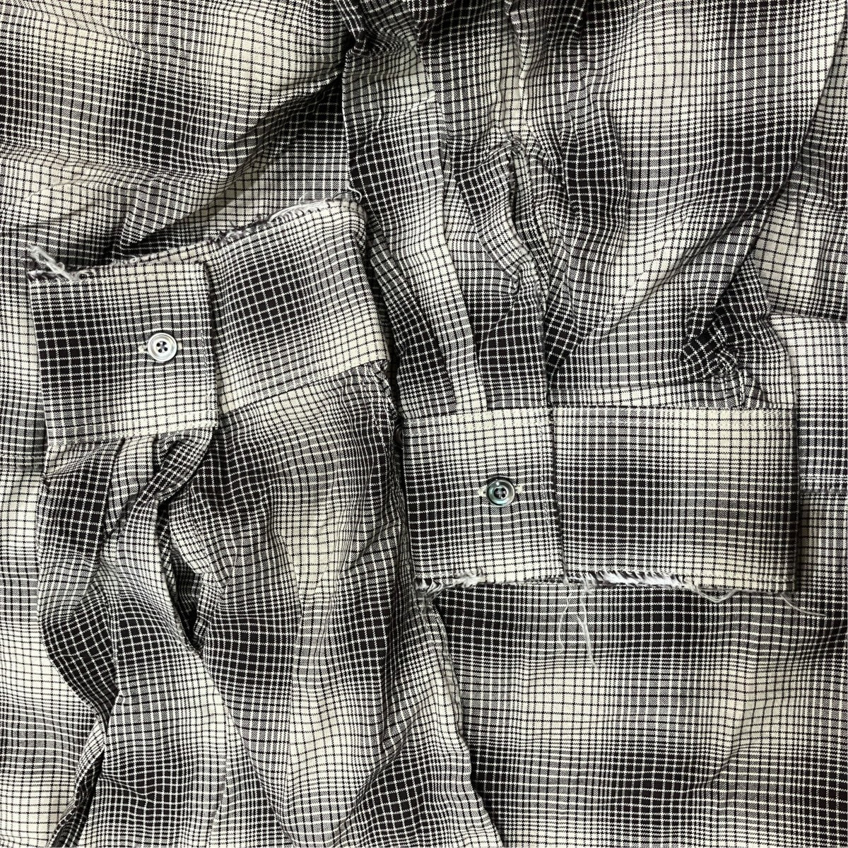 レーヨンシャツANC-SH61-A OMBRECHECK SHIRT