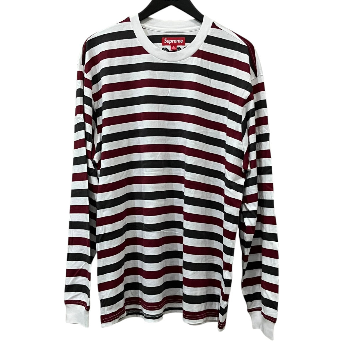 Supreme 26AWボーダーTシャツ 古着・中古-1枚目のアイテム画像