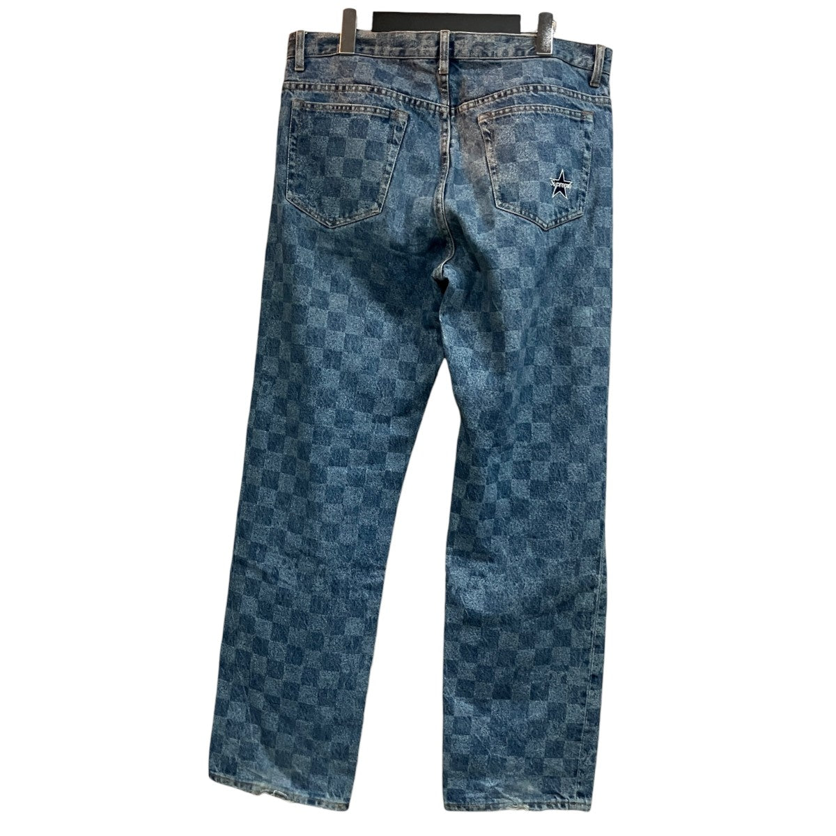 Supreme Regular Jean Washed Checkerboardデニムパンツ