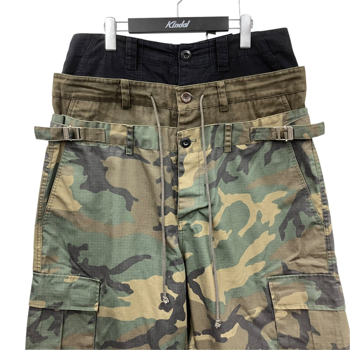 PROJECT G／R 3 LAYERD CARGO PANTSトリプルレイヤードカーゴパンツ 古着・中古-3枚目のアイテム画像