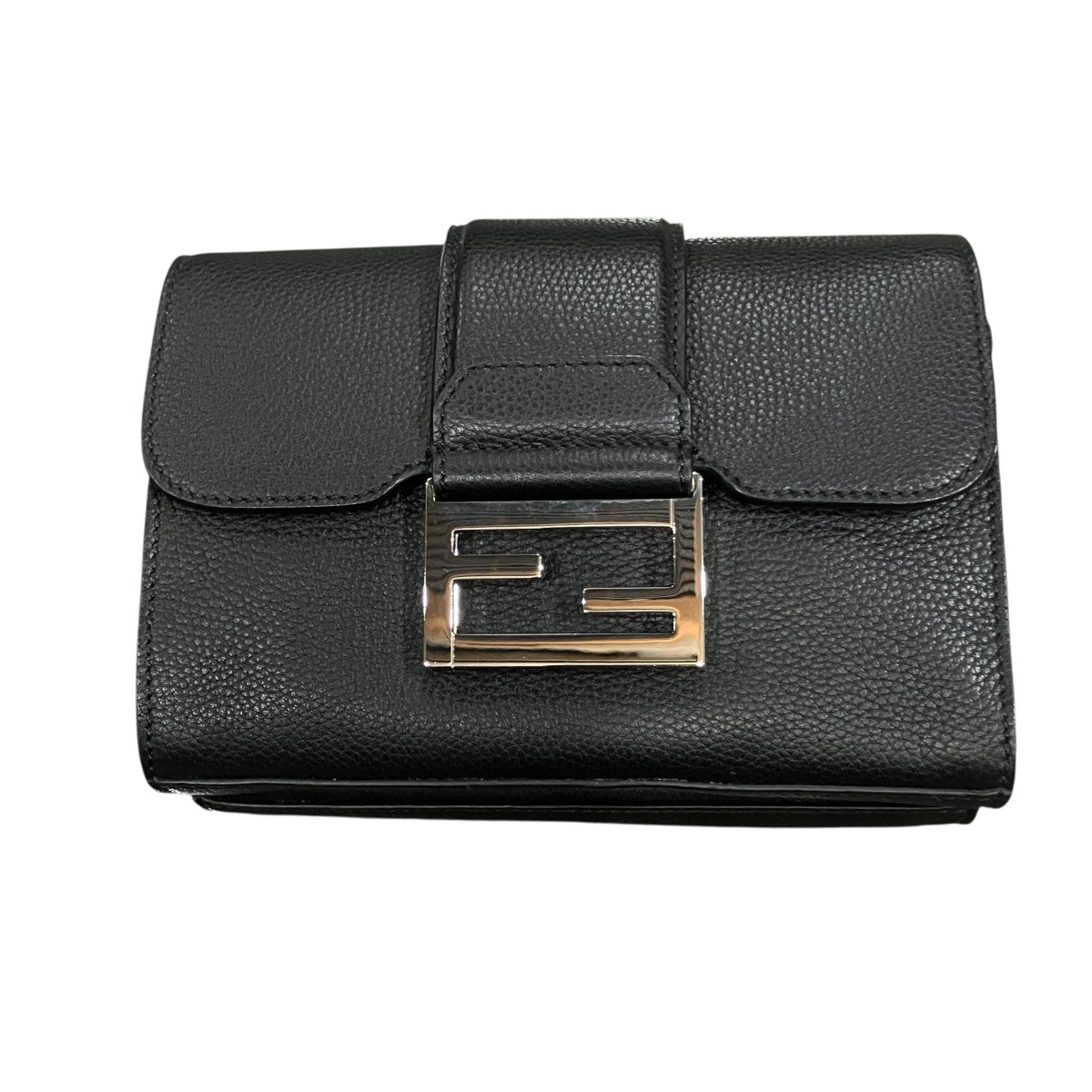 FENDI ダブルバゲットジップドメッセンジャーバッグ 古着・中古-2枚目のアイテム画像