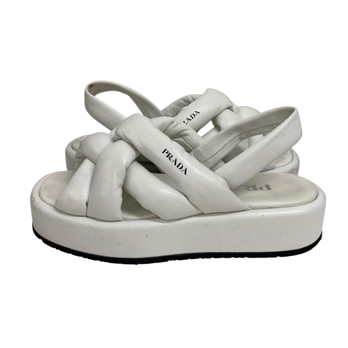 PRADA パテッドサンダル 古着・中古-4枚目のアイテム画像