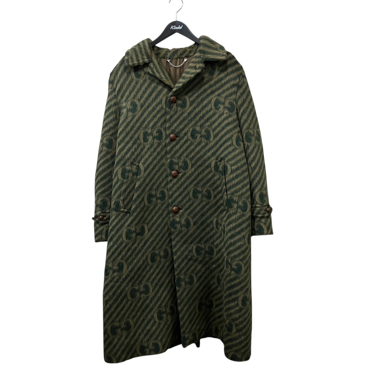 GGスプリームウールコート639261 ｢GG STRIPE WOOL COAT｣
