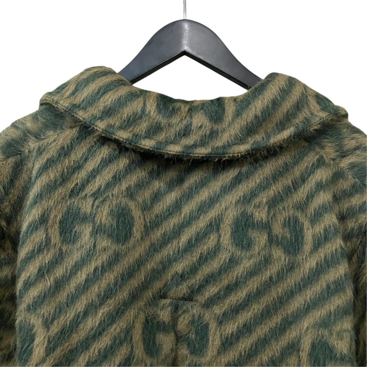 GGスプリームウールコート639261 ｢GG STRIPE WOOL COAT｣