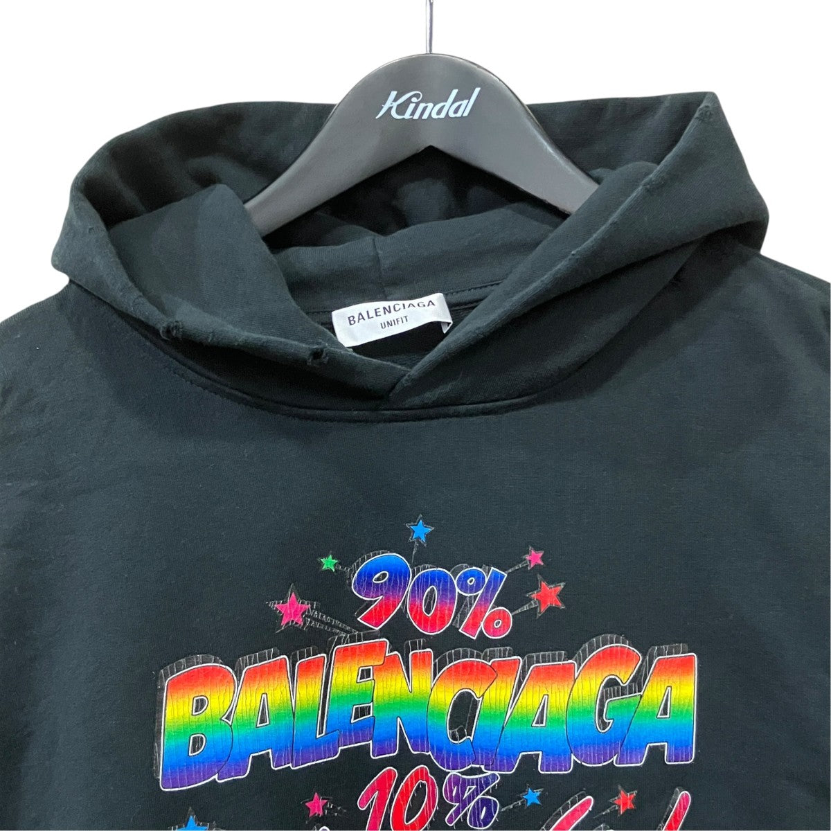 BALENCIAGA ロゴプリントパーカー697874 古着・中古-3枚目のアイテム画像