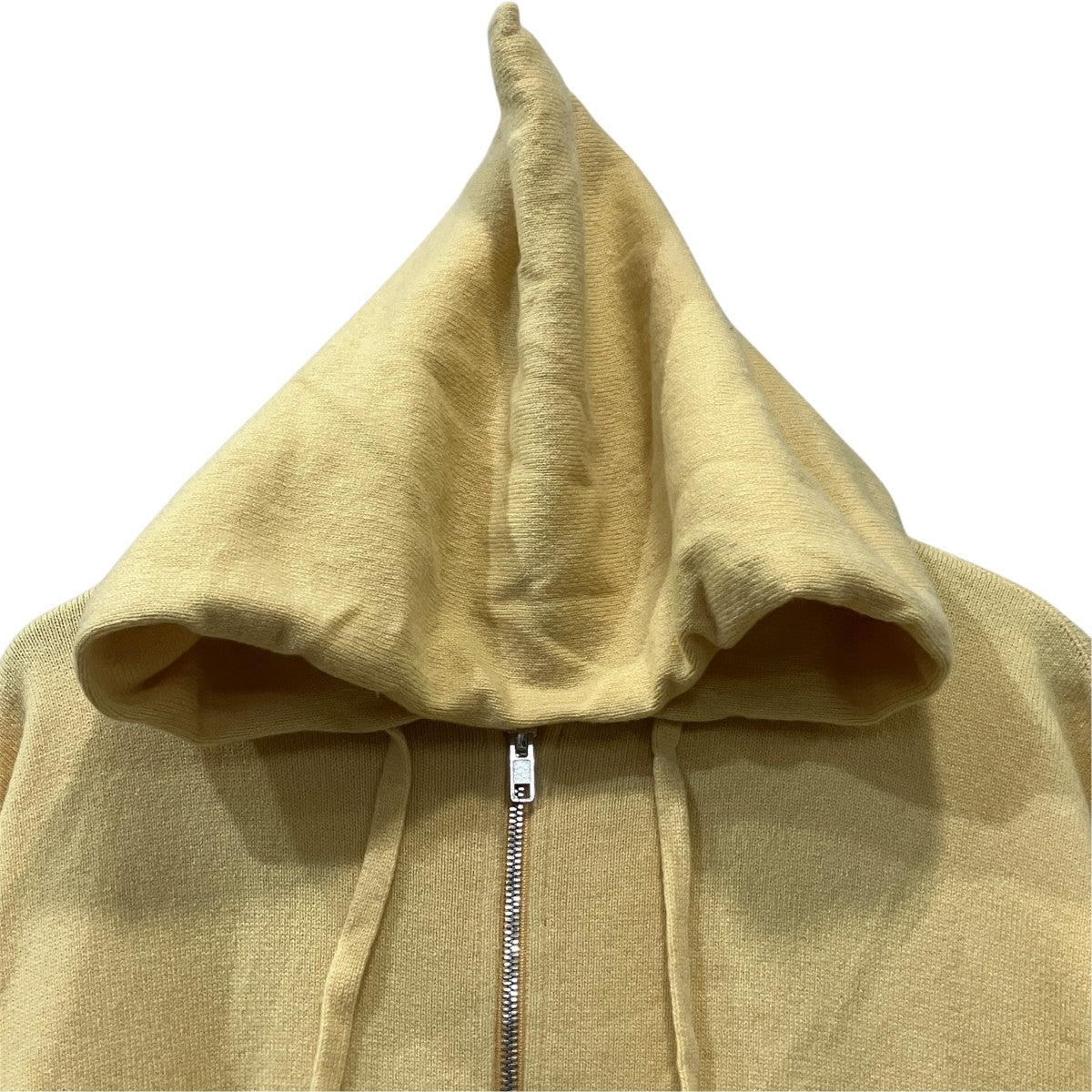 HERILL ｢American deadstock Zipuphooded｣ カシミヤジップパーカー 古着・中古-3枚目のアイテム画像
