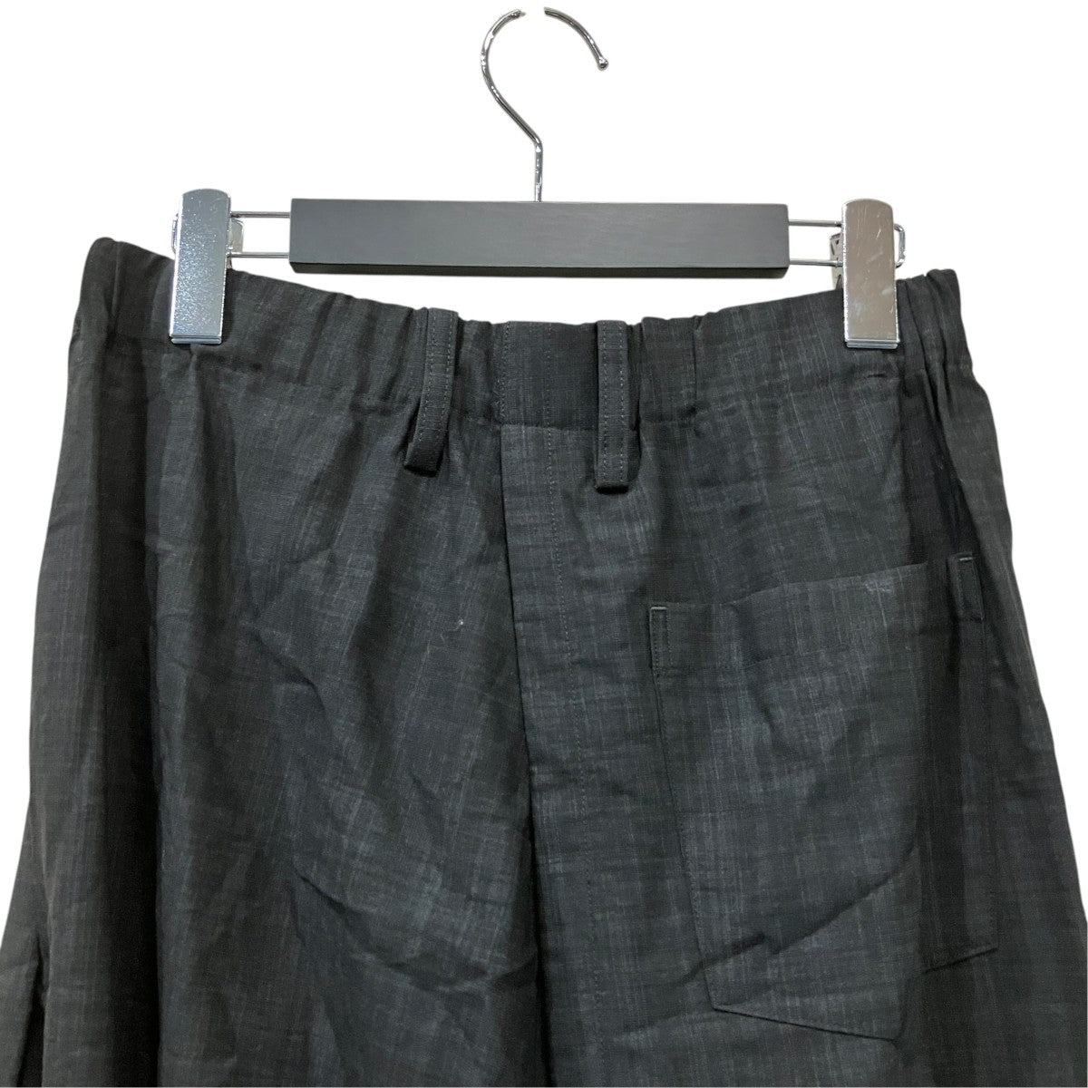 ISSEY MIYAKE MEN(イッセイミヤケ) ウール変形サルエルパンツ ME76