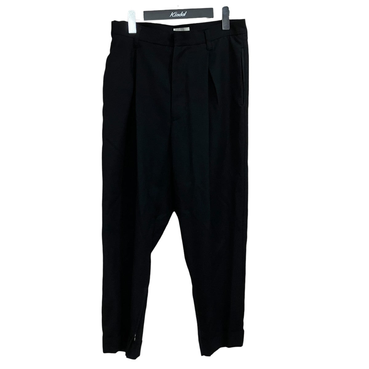BED J．W． FORD ウールワイドテーパードパンツ18AW-B-PT04 古着・中古-1枚目のアイテム画像