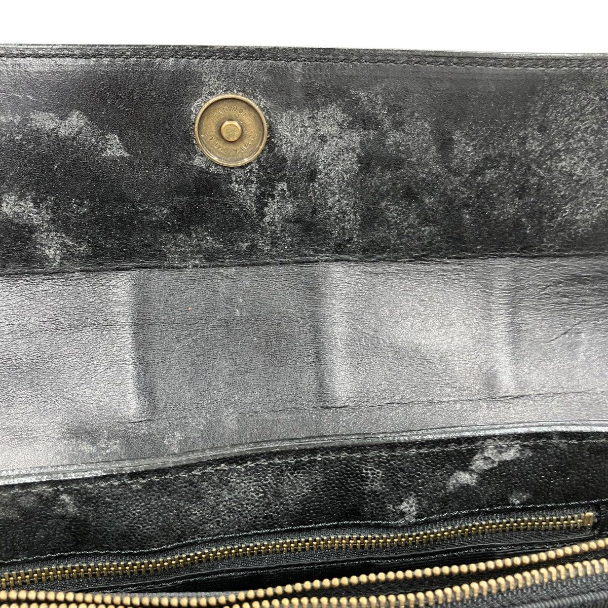 Jean Paul GAULTIER ブックデザインクラッシュレザーバッグ 古着・中古-6枚目のアイテム画像