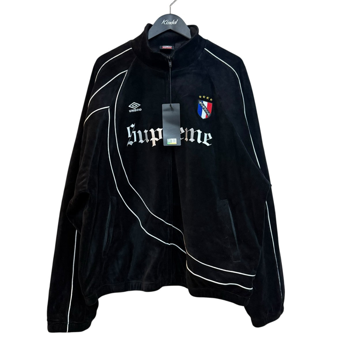 Supreme×UMBRO 26AWVELOUR TRACK JACKETベロアジャケット 古着・中古-1枚目のアイテム画像
