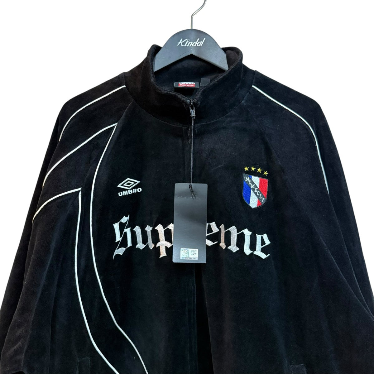 Supreme×UMBRO 26AWVELOUR TRACK JACKETベロアジャケット 古着・中古-3枚目のアイテム画像