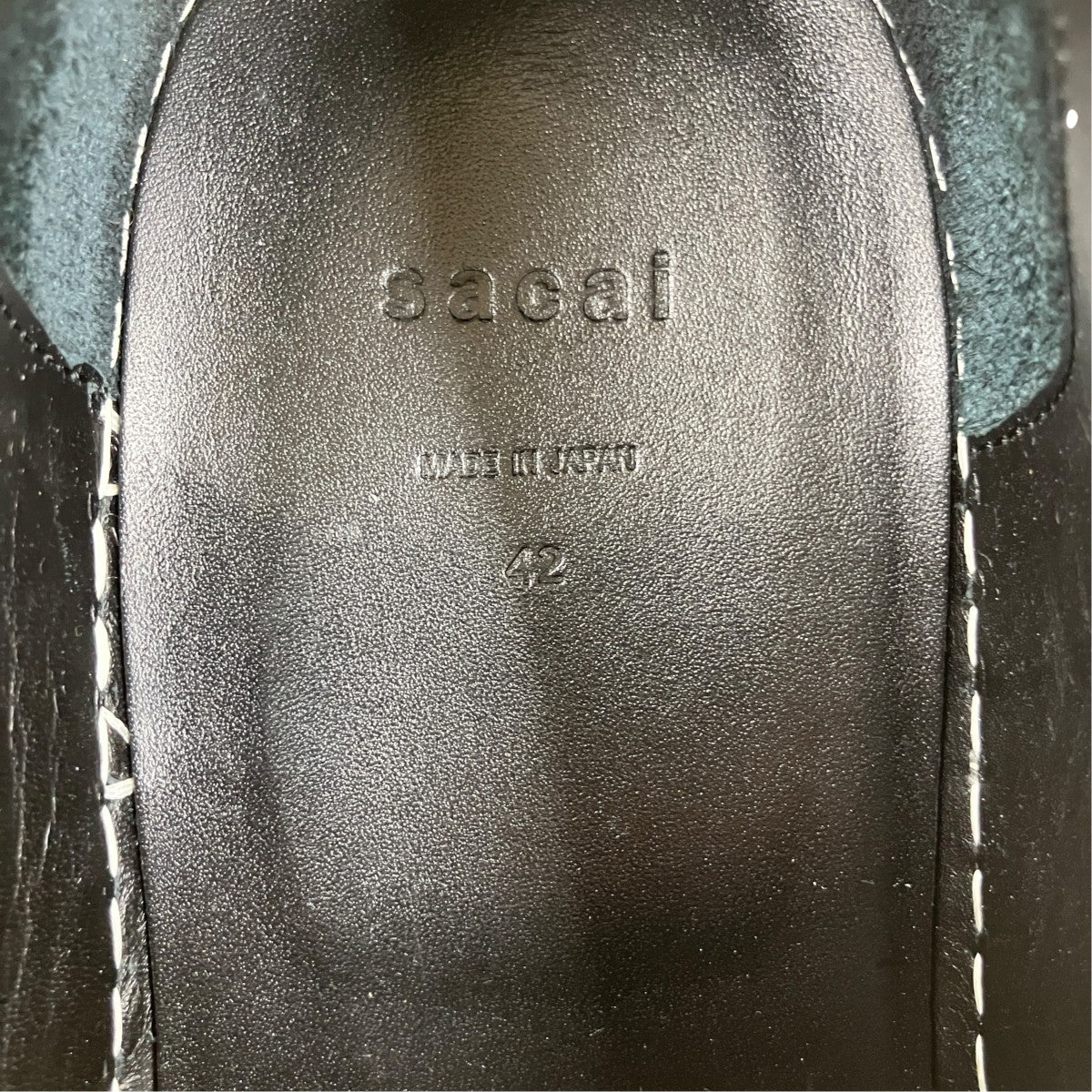 sacai スウェードシューズ20-02287M 古着・中古-6枚目のアイテム画像