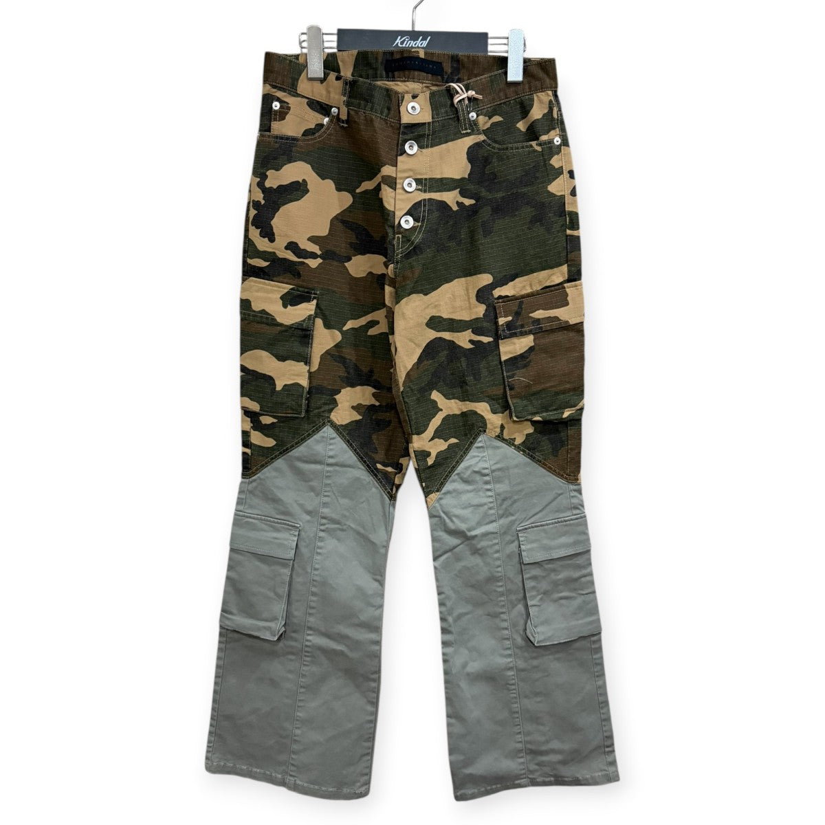 BICOLOR CARGO PANTSドッキングカーゴパンツJN-SS26-008